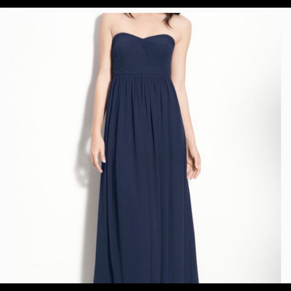 Jenny Yoo Aiden Navy dress size 0